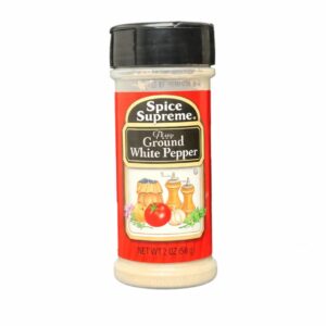 Spice Supreme Pure Ground White Pepper - 56g